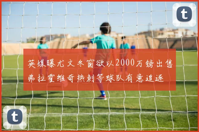 英媒曝尤文冬窗欲以2000万镑出售弗拉霍维奇热刺等球队有意追逐
